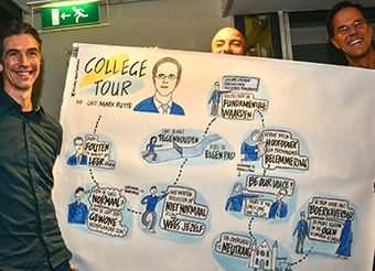 Live getekend verslag College Tour met Mark Rutte